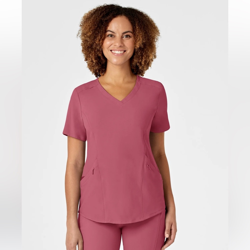 NWOT Wonder Wink RENEW V-Neck Scrub Top